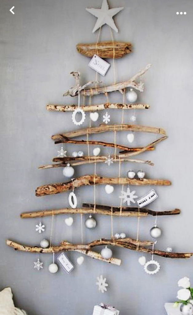 Some of the best Christmas tree decorations for 2022 include minimal Christmas trees made from eco friendly branches and twigs