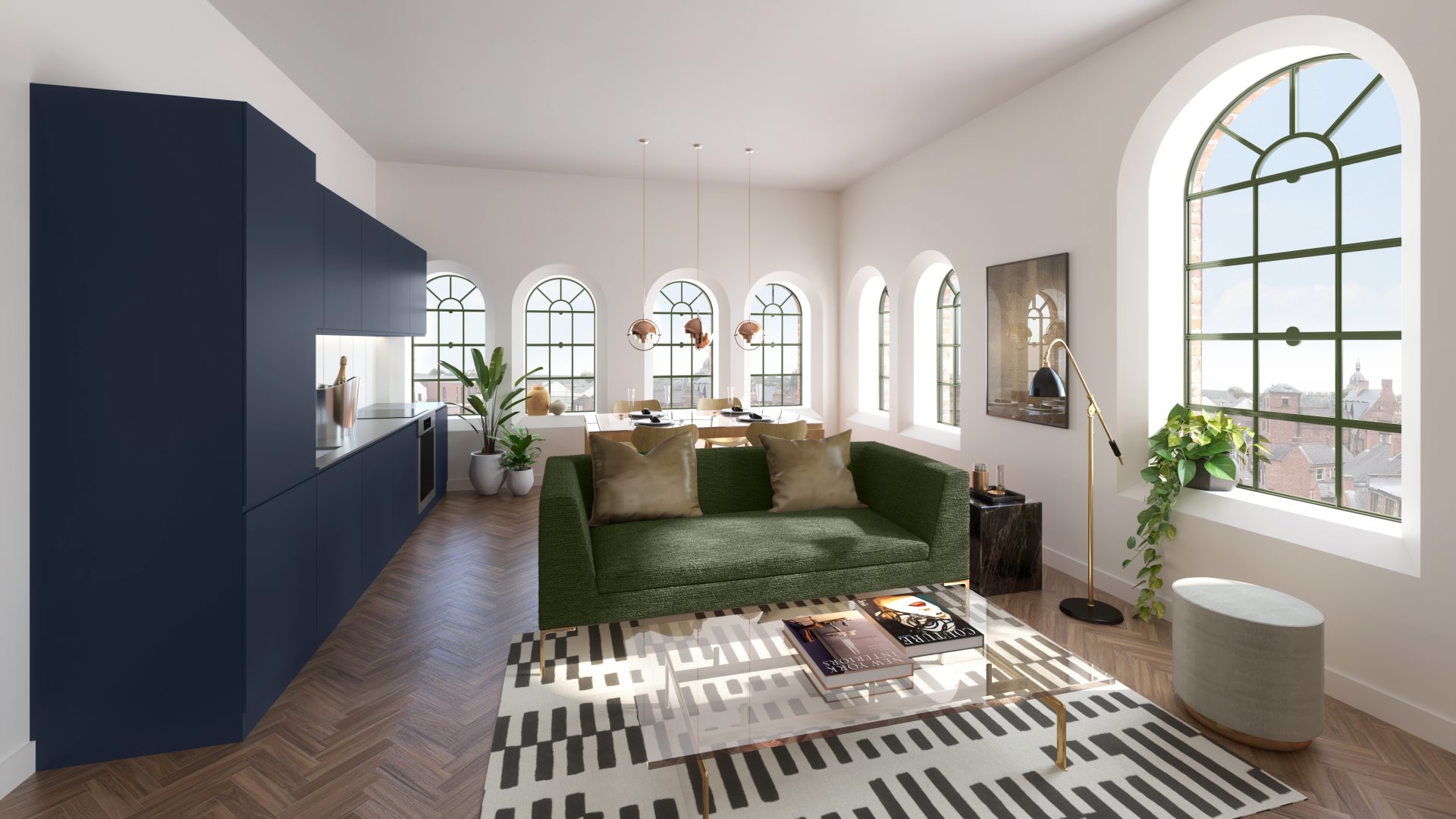 Picture Idea: Penthouse Show Flat Home Staging